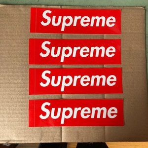 Offical Supreme Logo Stickers